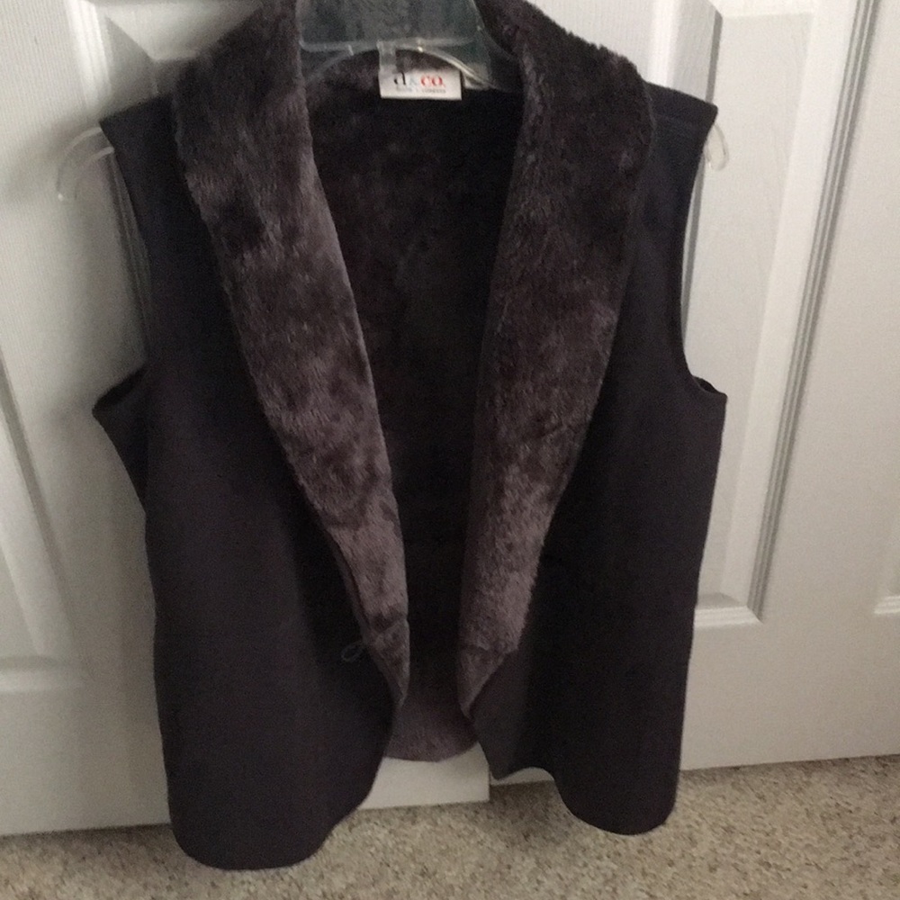 Denim and Company suede vest